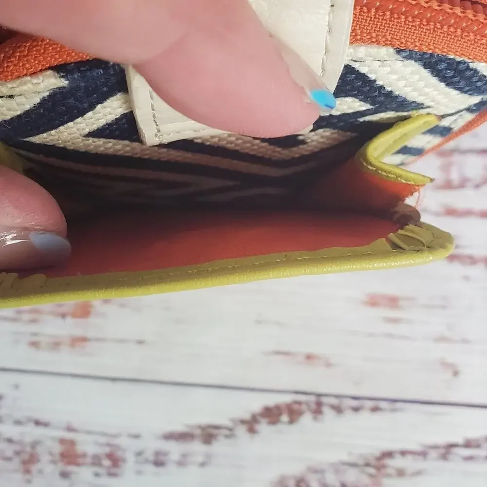 Spartina Haig Point Cell Phone Wallet Multicolor Geometric Striped